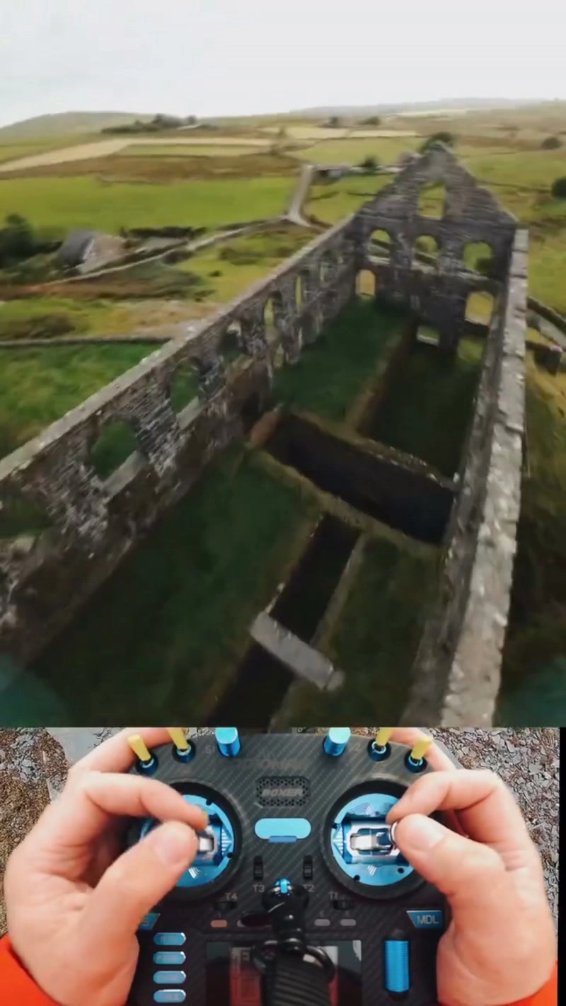 Immersive flight experience in first-person view